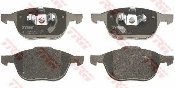 Колодки тормозные передние GDB1583 TRW (фото №1)