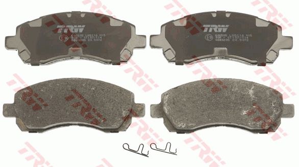 Колодки тормозные передние GDB3205 TRW (фото №1)