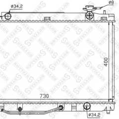 Фото товара Радиатор охлаждения Stellox 1026332SX