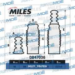 Фото товара Пыльник + Отбойник Miles DB47036