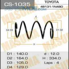 Фото товара Пружина подвески Masuma CS1035