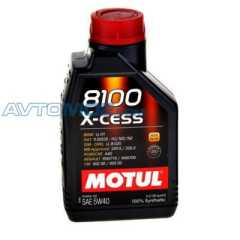 Фото товара Масло моторное Motul 8100 X-cess A3/B4 GEN2 5W-40 1л Motul 109774 для HAVAL