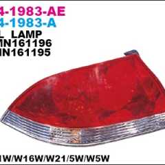 Фото товара Фонарь задний левый Depo 2141983LAE для MITSUBISHI LANCER IX (CSA, CSW) (2003-2008) 4G18, V=1.6L бенз., 98 л.с.