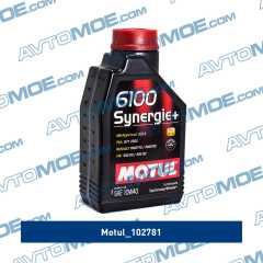 Фото товара Масло моторное Motul 6100 Syn-nergie+ 10W-40 1л Motul 102781 для ZOTYE