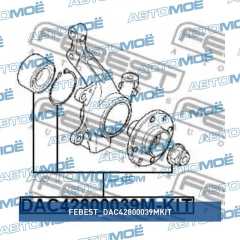 Фото товара Подшипник ступицы передней Febest DAC42800039MKIT