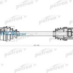 Фото товара Привод в сборе левый Patron PDS4993