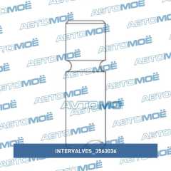 Фото товара Клапан выпускной INTERVALVES 3563036 для DAEWOO