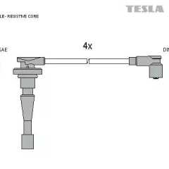 Фото товара Провода высоковольтные Tesla T985B