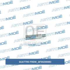 Фото товара Направляющая суппорта переднего верхняя Quattro freni QF00Z00083 для PORSCHE