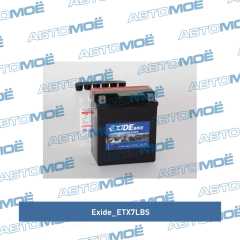 Фото товара Аккумулятор для мототехники EXIDE ETX7L-BS 100 А обр. пол. 6 Ач Exide ETX7LBS для DAIHATSU
