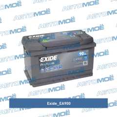Фото товара Аккумулятор автомобильный EXIDE Premium EA900 (90R) 720 А обр. пол. 90 Ач Exide EA900