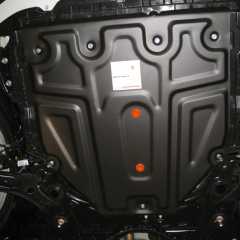 Фото товара Защита картера двигателя и кпп для Suzuki Sx4 Classic, 2006-2014, V-все, привод 4х4,4х2/Fiat Sedici AlfEco ALF2306ST