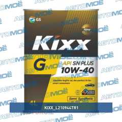 Фото товара Масло моторное Kixx G SN/CF Plus 10W-40 4л Kixx L210944TR1 для GENESIS