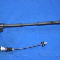 Фото товара Трос ручного тормоза левый (диск,абс) Parts Mall PTA157 для MINI COOPER