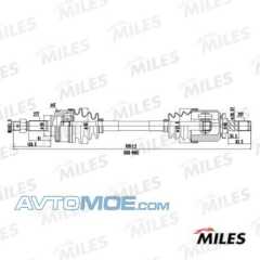 Фото товара Привод в сборе Miles GC01080
