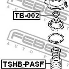 Фото товара Пыльник + отбойник Febest TSHBPASF