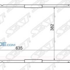 Фото товара Радиатор охлаждения с кондиционером Sat SGDW0003