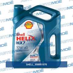 Фото товара Масло моторное Shell helix HX7 10W-40 4л Shell 550051575