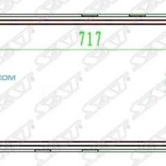 Фото товара Радиатор кондиционера Sat STMBW43940 для FORD