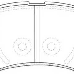 Фото товара Колодки тормозные передние Fit FP1269