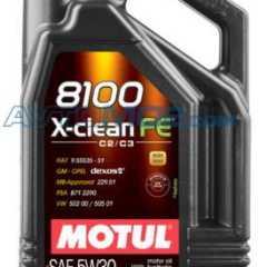 Фото товара Масло моторное Motul 8100 X-clean FE 5W-30 4л Motul 104776 для SSANG YONG