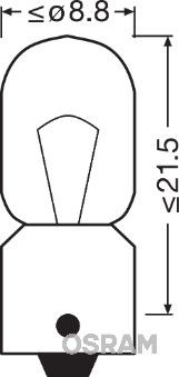 ЛампаT4W3893Osram