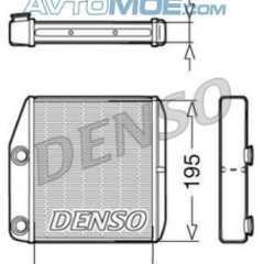 Фото товара Радиатор отопителя Denso DRR09075