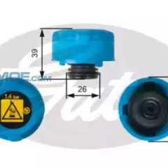 Фото товара Крышка расширительного бачка Gates RC216
