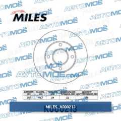 Фото товара Диск тормозной передний Miles K000213 для MERCEDES