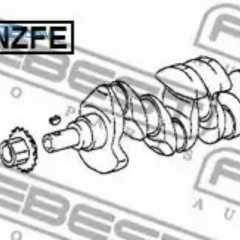 Фото товара Шкив коленвала Febest TDS1NZFE