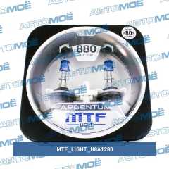 Фото товара Лампа серия Argentum +80% 4000K H27 (880) 12V 27W MTF Light H8A1280 для DAIHATSU