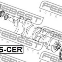 Фото товара Шкив коленвала Febest KDSCER