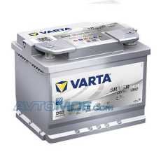 Фото товара Аккумуляторная батарея 60 А/ч 680А, о.п., ев. кл. Start-Stop Varta 560901068