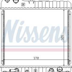 Фото товара Радиатор основной Nissens 68111