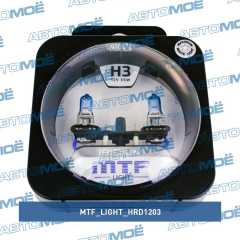 Фото товара Лампа серия Iridium 4100K H3 12V 55W MTF Light HRD1203