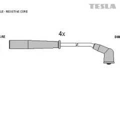 Фото товара Провода высоковольтные Tesla T822B