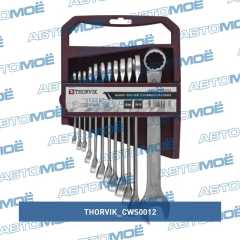 Фото товара Набор ключей комбинированных на пластиковом держателе 6-22мм, 12 предметов Thorvik CWS0012 для PORSCHE