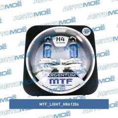 Фото товара Лампа argentum +80% h4 12v MTF Light H8A1204
