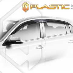Фото товара Дефлекторы окон Hyundai Santa Fe 2012-2018 CA Plastic 2010030307817