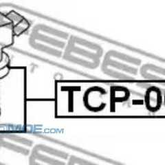 Фото товара Наконечник катушки зажигания Febest TCP001 для CHRYSLER