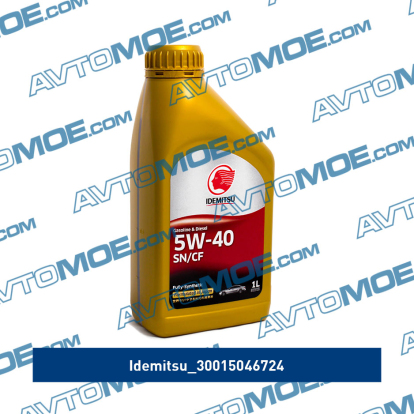 МасломоторноеIdemitsufully-synthetic5W-40SN/CF1л30015046724Idemitsu