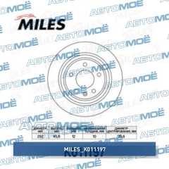 Фото товара Диск тормозной задний Miles K011197 для GMC