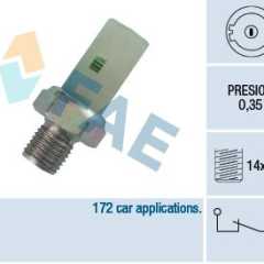 Фото товара Датчик давления масла FAE 12370 для CHERY