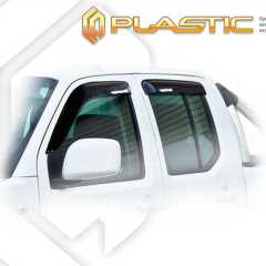 Фото товара Дефлекторы окон Nissan Navara 2011–2014 CA Plastic 2010030310701