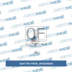 Фото товара Направляющая суппорта заднего нижняя Quattro freni QF00Z00038